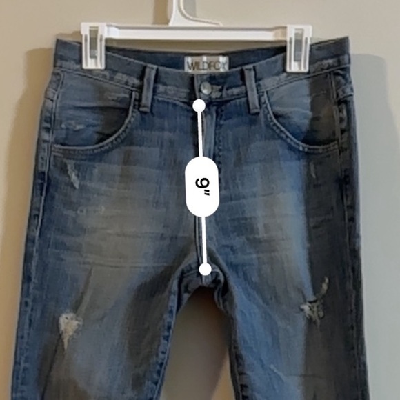 Revolve Wildfox Couture Lola Oversized Boyfriend Jeans in Hideout Size 26 - Picture 12 of 14